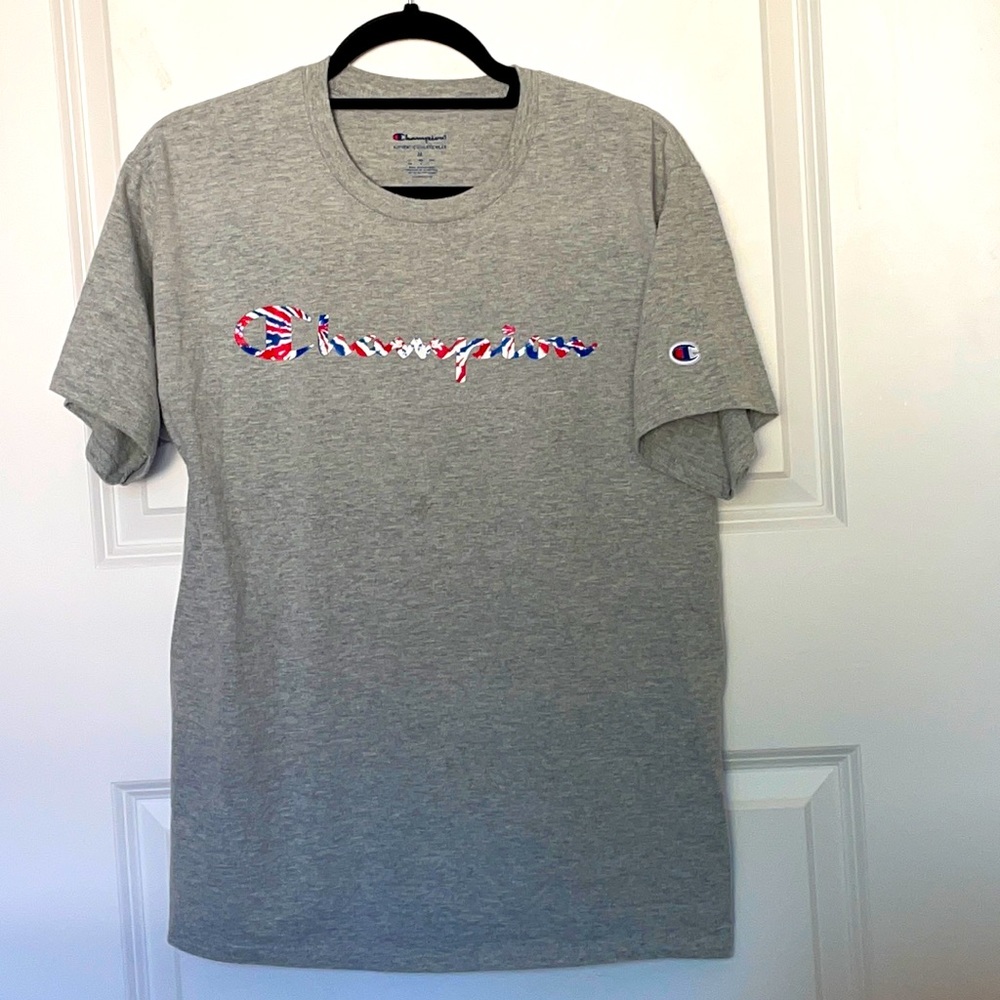 Champion Tye Dye Logo Tee Medium